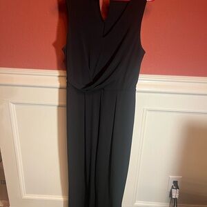 Elegant Black Sleeveless jumpsuit